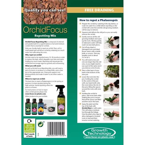 Orchid Focus Repotting Mix L Stewarts Garden Centre