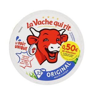 Livraison à domicile La vache qui rit Fromage Fondu 32 portions