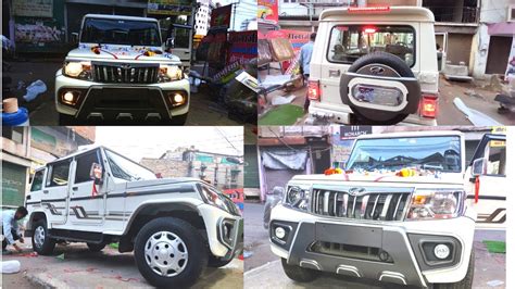 2021 Mahindra Bolero B6 New Accessories Installation Abs Guard Roof