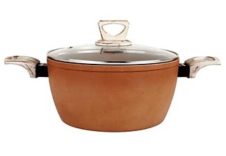 Olla Amercook Terracotta 0524L Cocina Tradicional Antiadherente 24 Cm