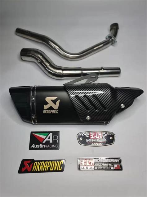 Yamaha Sniper Akrapovic M Mm Full System Exhaust W Silencer