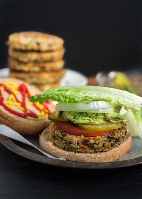 Quinoa Veggie Burger Gluten Free Nutritious Eats