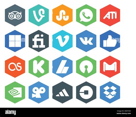 Social Media Icon Pack Including Gmail Ads Vimeo Adsense Lastfm