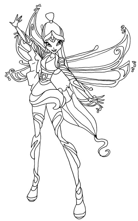 Printable Winx Cosmix Musa Coloring Pages In Coloring Pages Sexiz Pix