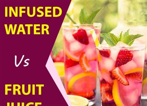 6 Reasons You Must Prefer Fruit Infused Water Over Fruit Juice Fruit