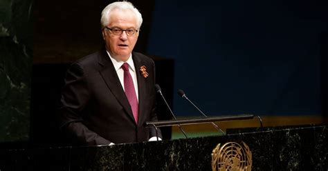 Russias Un Ambassador Vitaly Churkin Dies Aged 64 The Irish Times