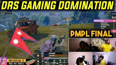 DRS Gaming Perfect Chicken Dinner With Domination PMPL South Asia