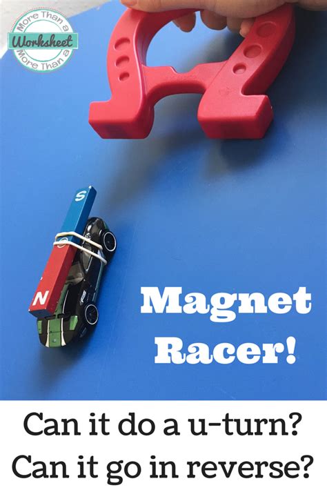 Magnet Racer Hands On Magnets Magnets Science Preschool Science