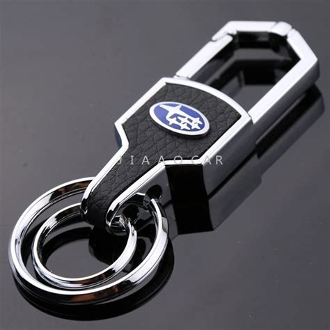 New Pc X Car Keychain Keyring Key Holder For Subaru Brz Crosstrek