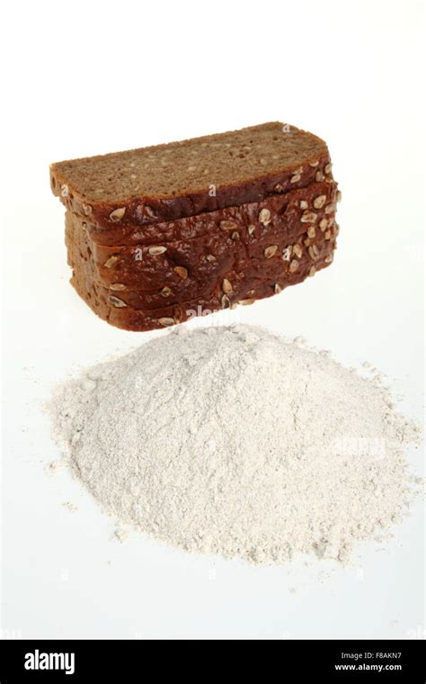 Rye bread and rye flour Stock Photo - Alamy