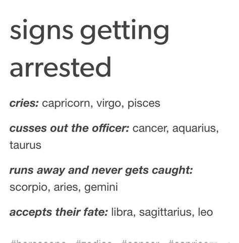 Signs Getting Arrested Horoscope Gemini Zodiac Mind Gemini Life