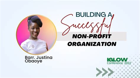 Pathway To Building A Successful Non Profit Organization Barr