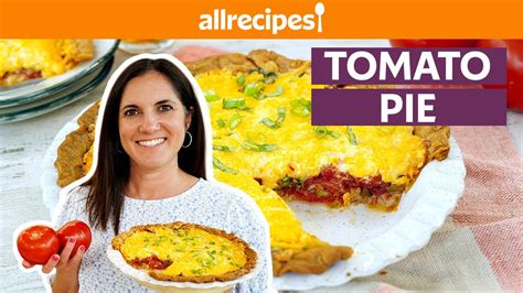 How To Make Tomato Pie Get Cookin Allrecipes YouTube