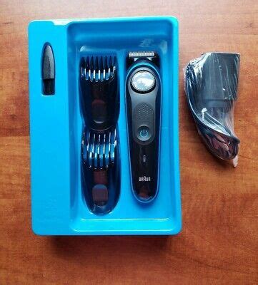 Braun Bt Beard Trimmer For Men Black Precision Settings