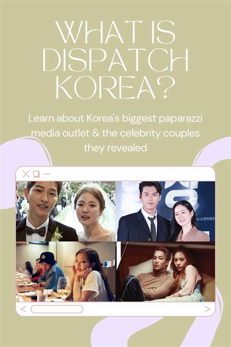 Dispatch Korea Unveiling Celebrity Romances