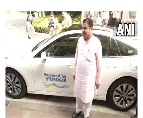 Nitin Gadkari Rides Into Indias Future With Hydrogen Powered Vehicle