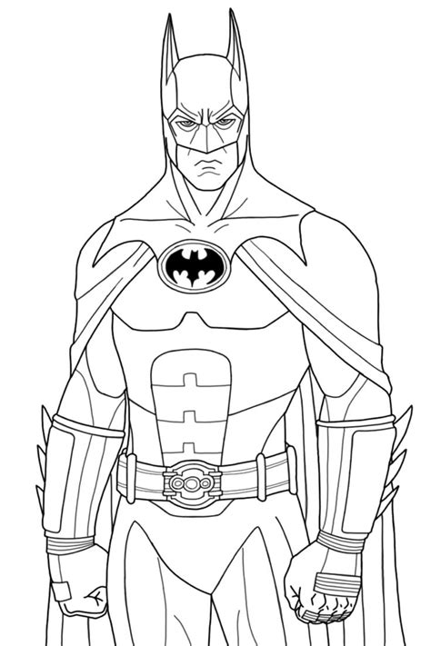 Disegni Di Supereroi Da Colorare Supereroi Disegno Di Batman Disegni