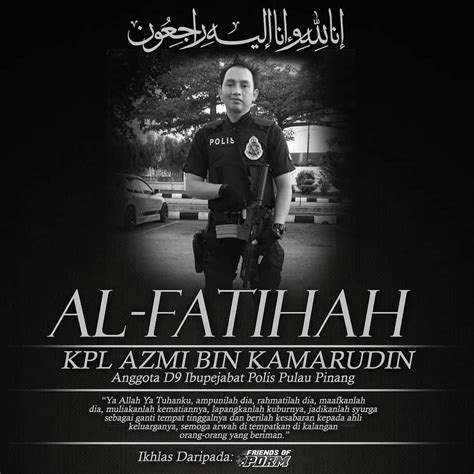 Friends Of Pdrm On Twitter Inalillahi Wainailaihi Rajiun Salam Takziah Buat Ahli Keluarga