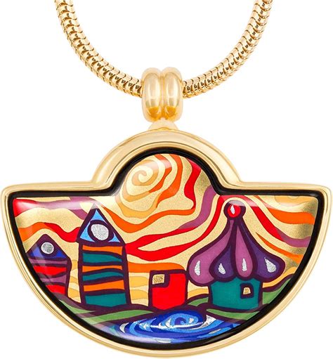 Buy Freywille Hommage à Hundertwasser Imperial Pendant Small Half