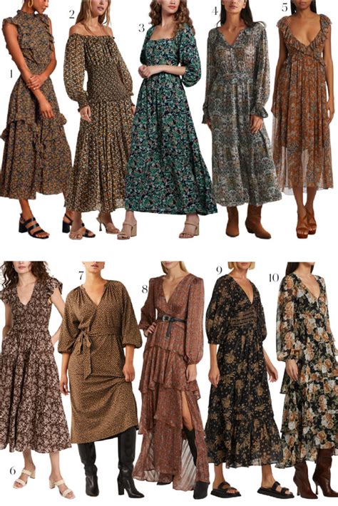The Best Fall Floral Dresses To Wear This Season Natalie Yerger