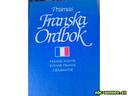 FRANSK ORDBOK Hemmets kokbok 1923 Böcker Litteratur ABC annons se