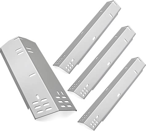 Boloda Grill Replacement Parts 4 Pack Stainless Steel Grill Heat Plate Shield For