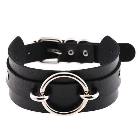 Pu Choker Punk Rock Bdsm Collar Truth Or Dare