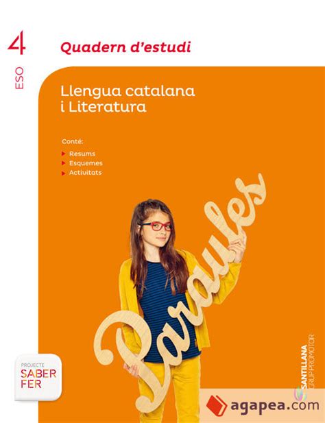 Quadern D Estudi Llengua Catalana I Literatura Eso Saber Fer Varios