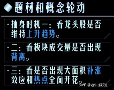 炒股入门技术 如何看懂板块轮动 知乎