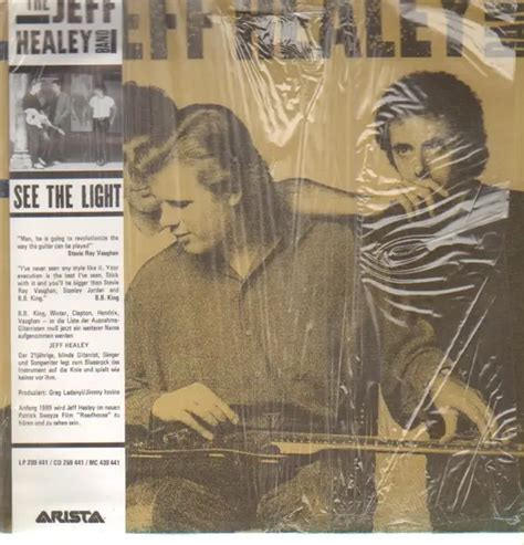 Jeff Healey Band See The Light Vinyl Records LP CD On CDandLP