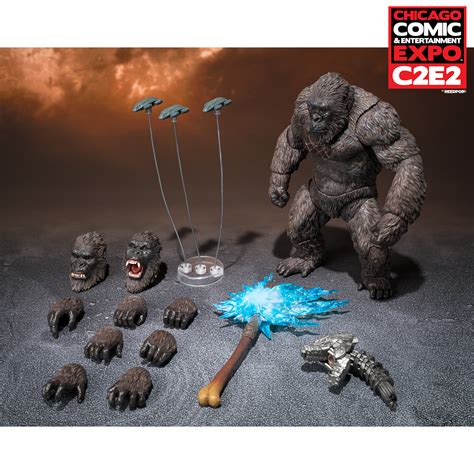 C2E2 Event Pick Up S H MonsterArts KONG FROM GODZILLA VS KONG 2021