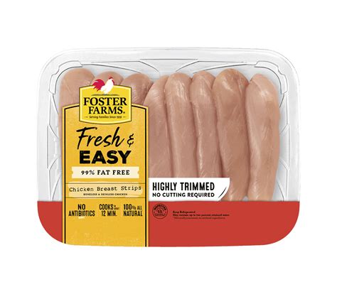 Fresh And Easy Boneless Skinless Chicken Breast Strips