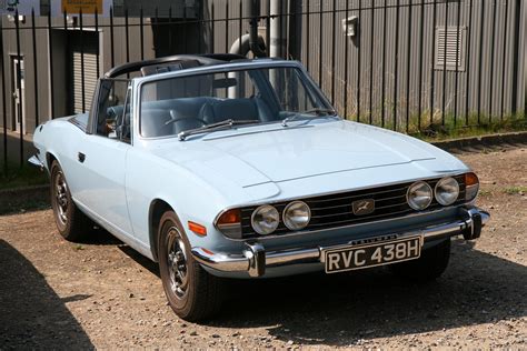 Triumph Stag A Very Early One Registered In April