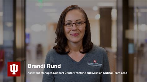 Brandi Rund Spotlights IU Women In IT IUWIT Indiana University