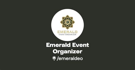 Emerald Event Organizer Linktree