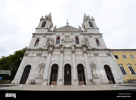 The Beautiful Basilica Da Estrela In Lisbon Stock Photo Alamy