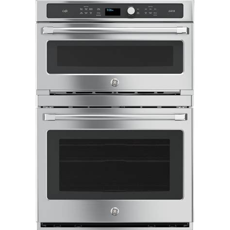 Ge Cafe Advantium Self Cleaning Double Electric Wall Oven Stainless Steel Common 30 Inch