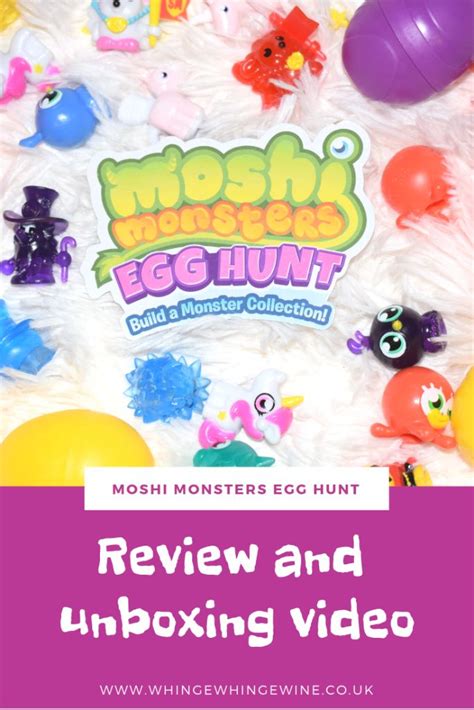 Moshi Monsters Egg Hunt Moshlings Collectibles Review And Unboxing Video