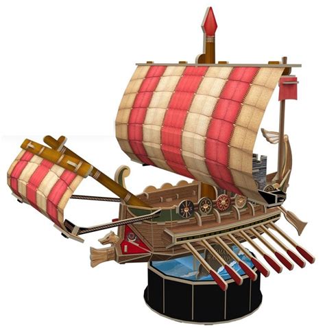 D Cubic Fun Roman Warship T H