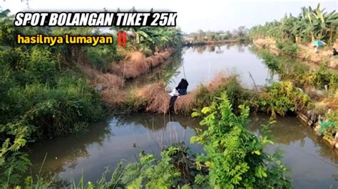 Mancing Nila Bandeng Tiket 25k Hasilnya Lumayan Andres Tbs YouTube