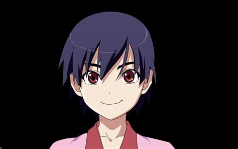 Bakemonogatari Close Kanbaru Suruga Monogatari Series Transparent