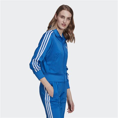 Adidas Blue Firebird Full Tracksuit Shiny Sports