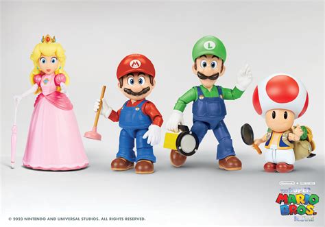 The Super Mario Bros Movie Is Getting A New Toy Line Featuring Peach