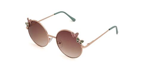 Elisian Brown Tinted Round Sunglasses S15b2260 ₹1150