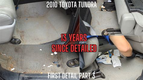 13 Year Old Dirty Trashed Toyota Tundra Finally Gets Detailed Part 3