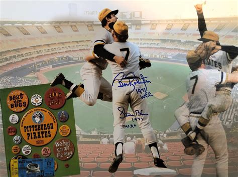 Autographed Steve Blass And Bob Robertson Pittsburgh Pirates X