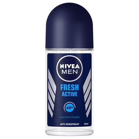 Nivea Men Fresh Active Erkek Deodorant Roll On 50 Ml Gratis