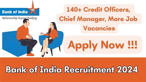 Bank Of India Recruitment Credit Officers Chief Manager