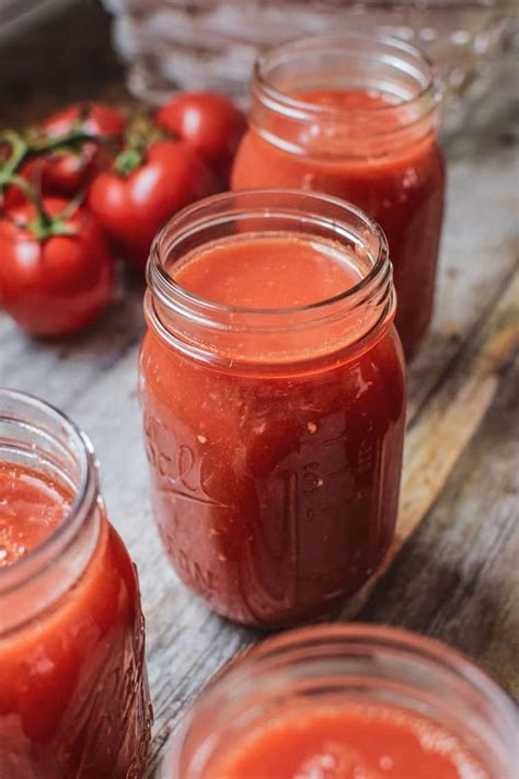 Homemade Passata An Easy Tomato Sauce Recipe Home Grown Happiness Tomato Sauce Recipe Easy