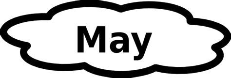 May PNG Black And White Transparent May Black And White.PNG Images. | PlusPNG